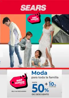 Vista previa las ofertas de la tienda Sears - Hot Sale desde el 11/08/2025 