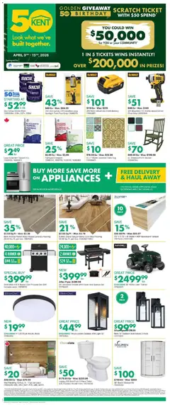 Preview of leaflet Kent weekly flyer / circulaire from shop Kent is valid from Apr 09, 2026