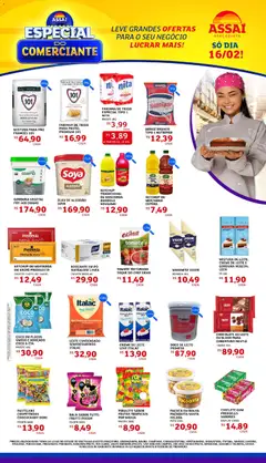 Pré-Visualização do folheto "Encarte - SP" da loja Assaí Atacadista válido a partir de 16/02/2026