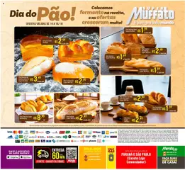 Pré-Visualização do folheto "Ofertas Dia do Pão" da loja Super Muffato válido a partir de 14/10/2025