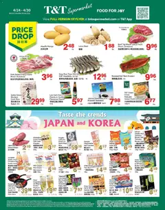 Preview of leaflet T&T Supermarket weekly flyer - BC from shop T&T Supermarket is valid from Apr 24, 2026