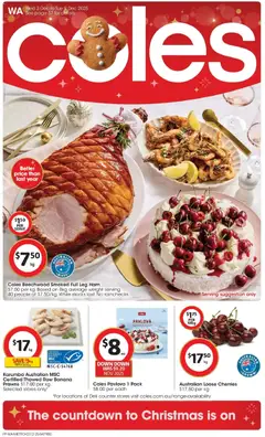 Preview of catalogue Catalogue WA from shop Coles valid 03/12/2025