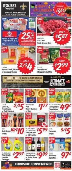 Ad Preview of Rouses Weekly Ad from 10/22/2025 | Page: 2