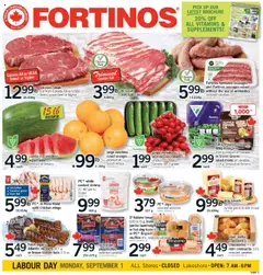 Preview of leaflet Weekly flyer / circulaire from shop Fortinos is valid from Aug 28, 2025