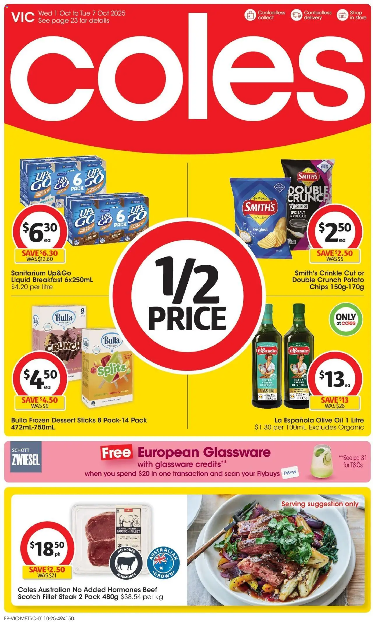 Coles catalogue valid from 30/09/2025 - page 1