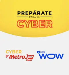 Vista previa de Cyber Wow aviso de la tienda Metro válido desde 29/10/2025