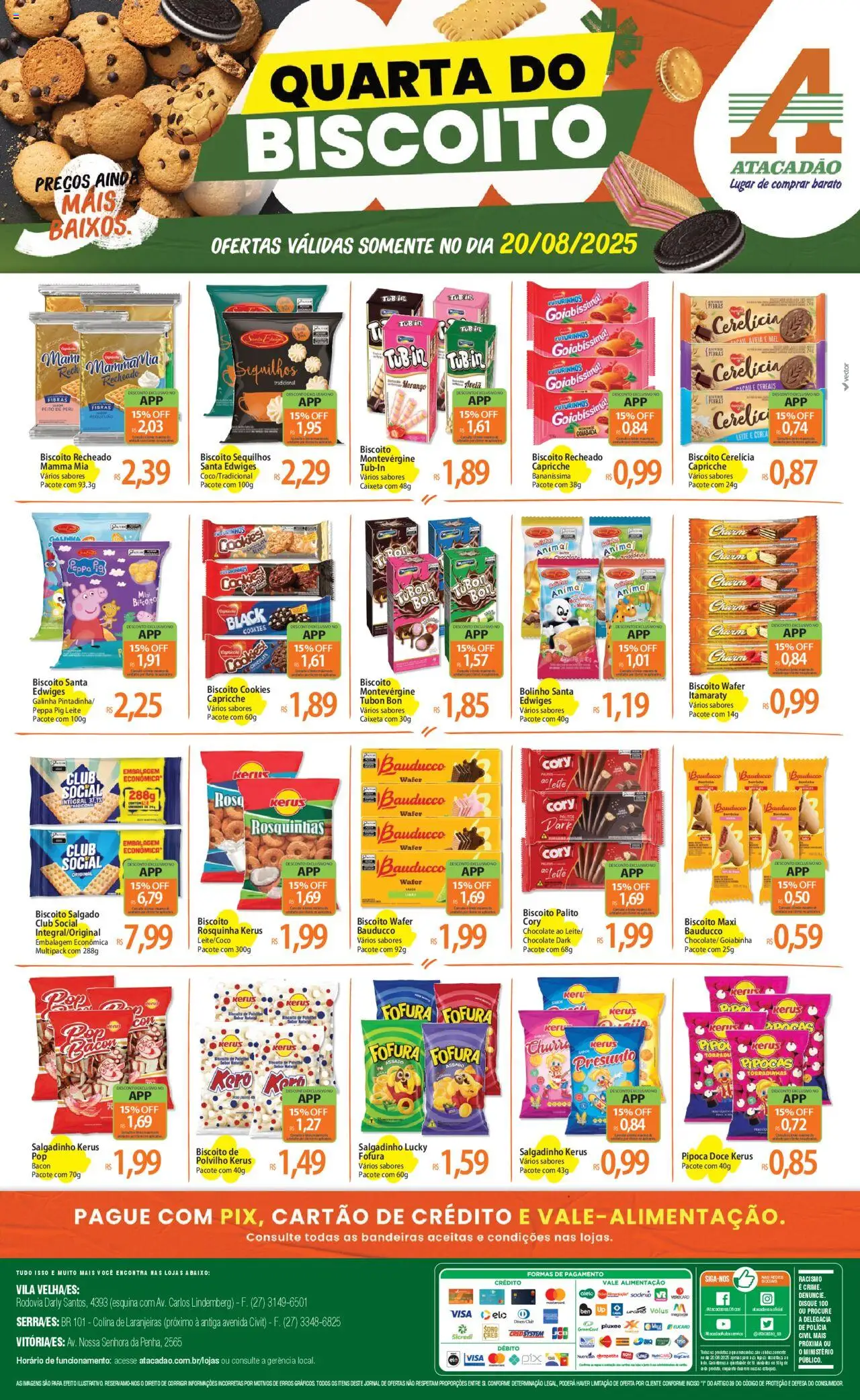 Atacadão folheto "Ofertas - ES" válido a partir de 20/08/2025 - número de página 1