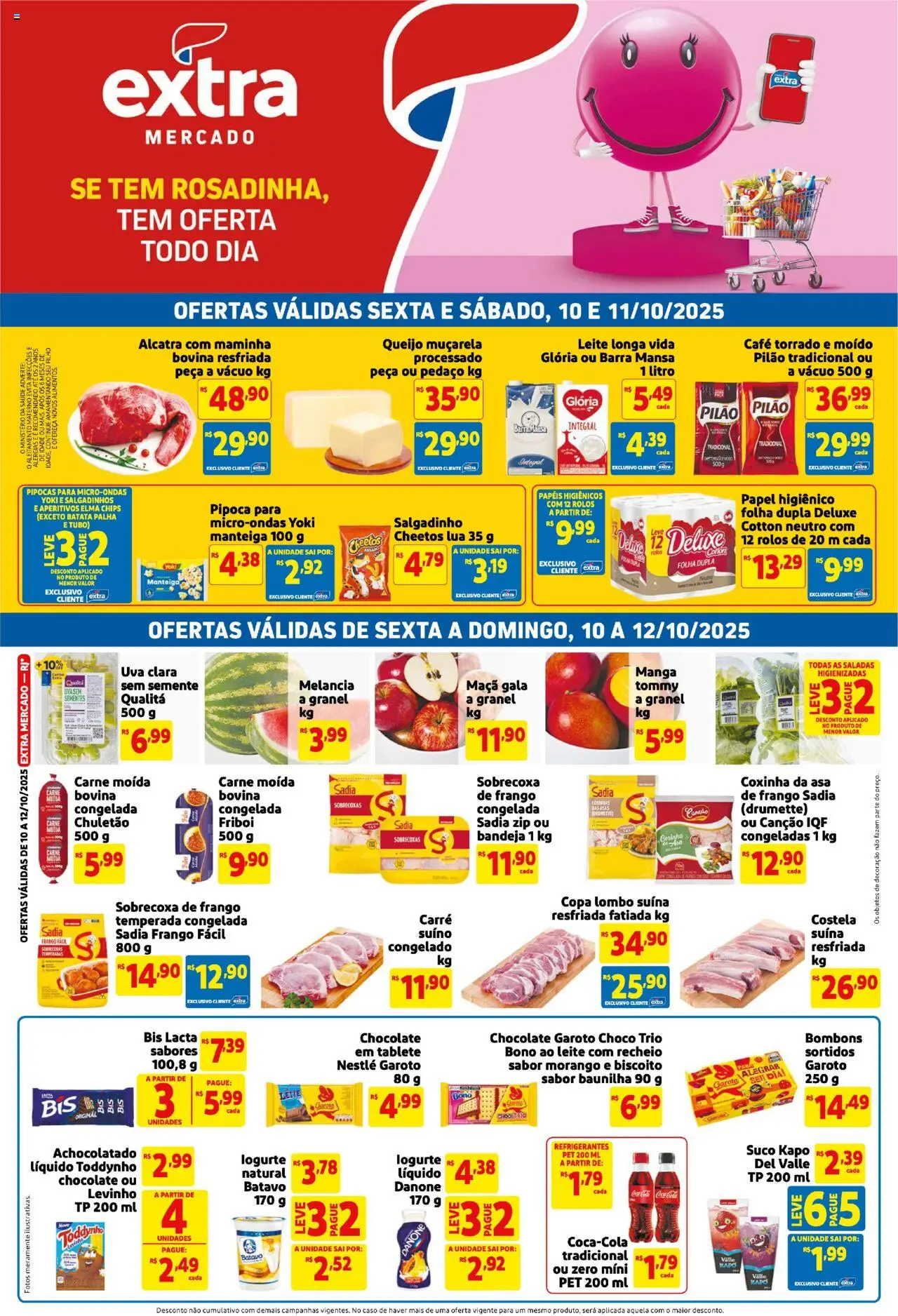 Extra folheto "Ofertas de Mercado Fim de Semana" válido a partir de 10/10/2025 - número de página 1