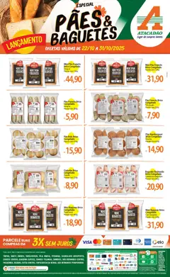 Pré-Visualização do folheto "Ofertas - SP" da loja Atacadão válido a partir de 22/10/2025