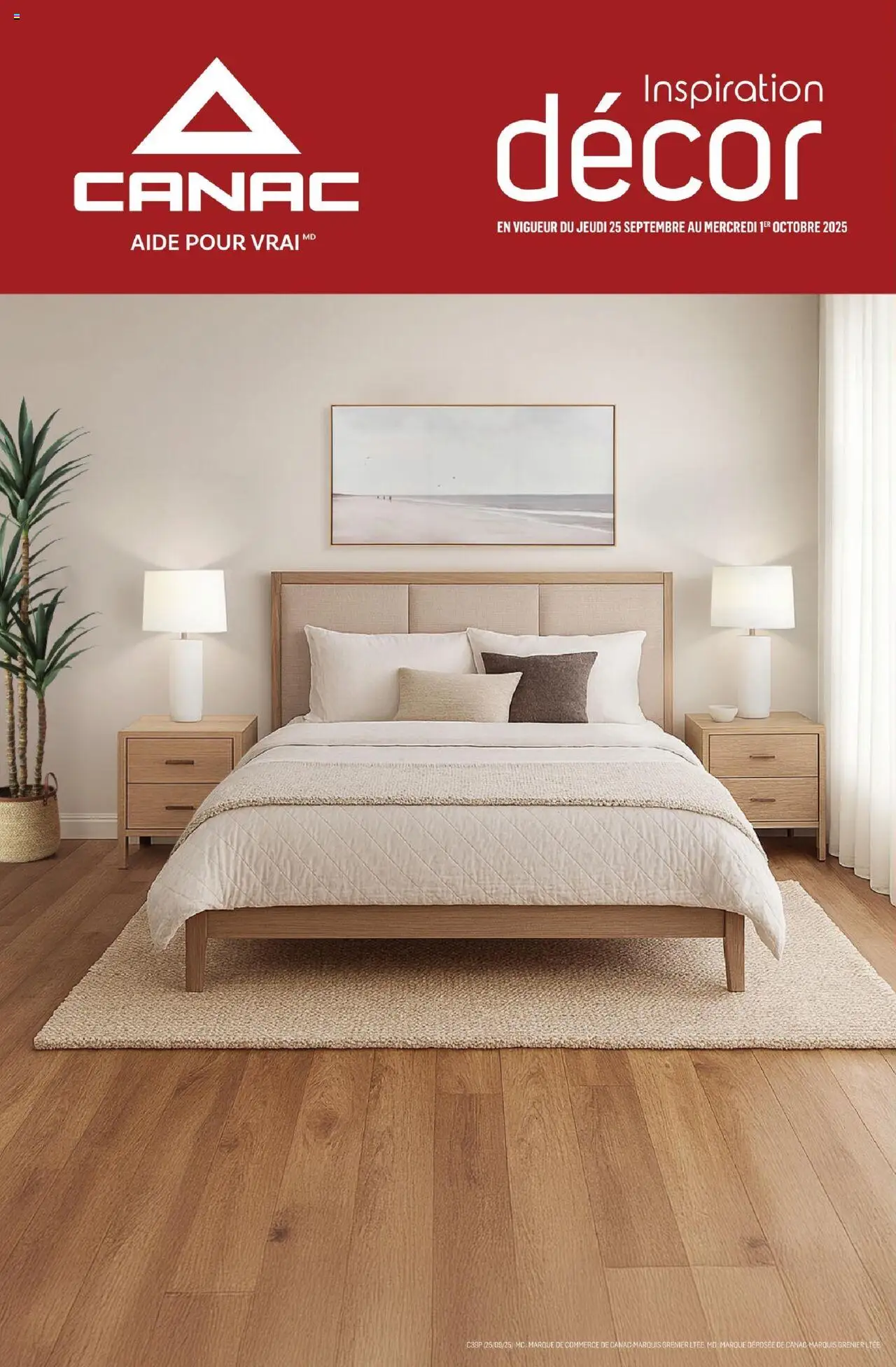 Canac flyer valid from Sep 25, 2025 - page number 1