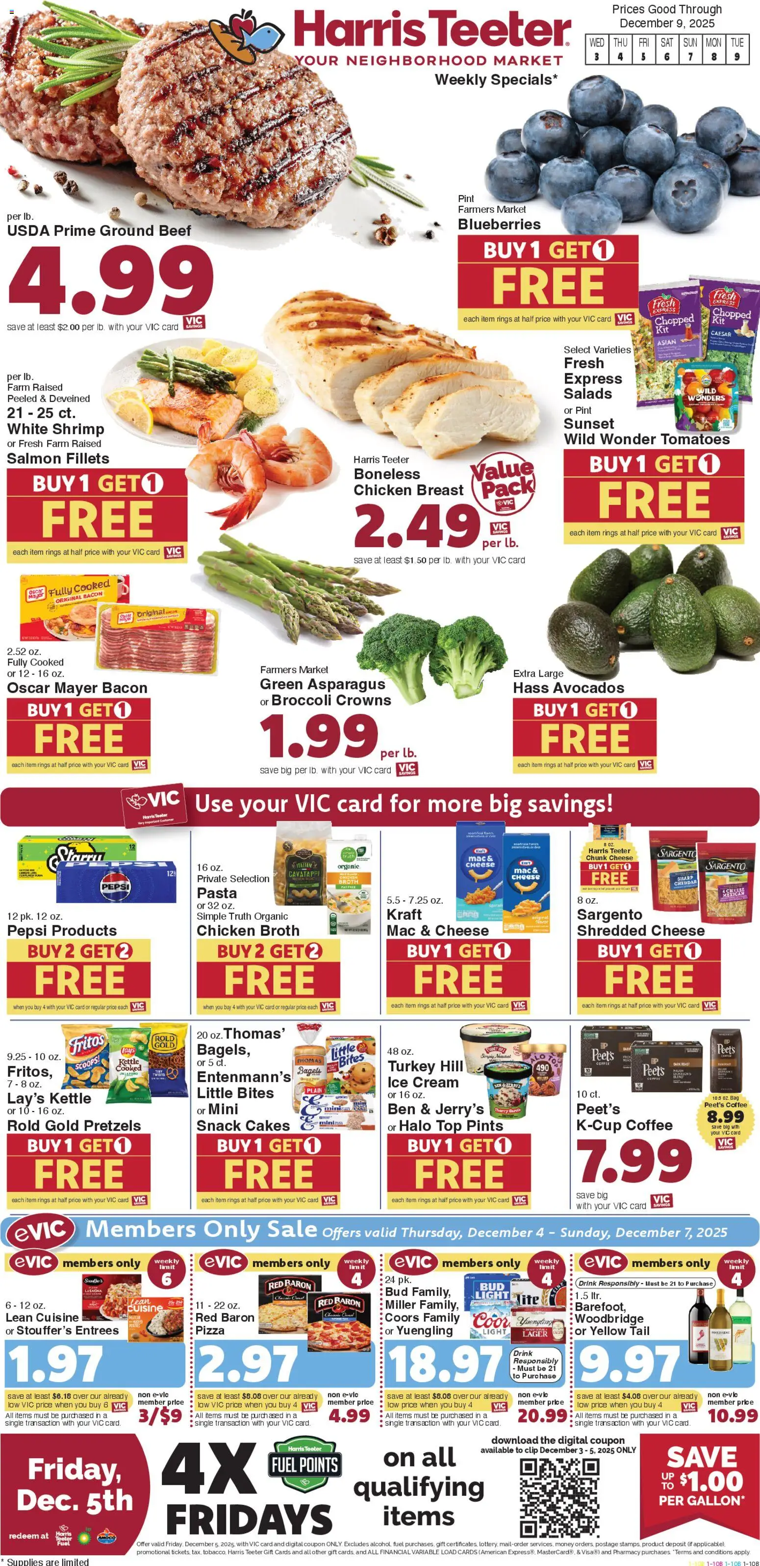 Ad Preview of Harris Teeter Weekly Ad from 12/03/2025