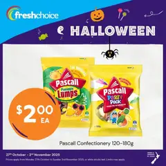 Preview of catalogue Catalogue from shop FreshChoice valid 27 Oct 2025