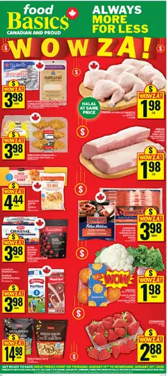 Preview of leaflet Ancaster from shop Food Basics is valid from Jan 15, 2026