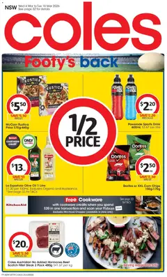 Preview of catalogue Coles catalogue NSW from shop Coles valid 04/03/2026
