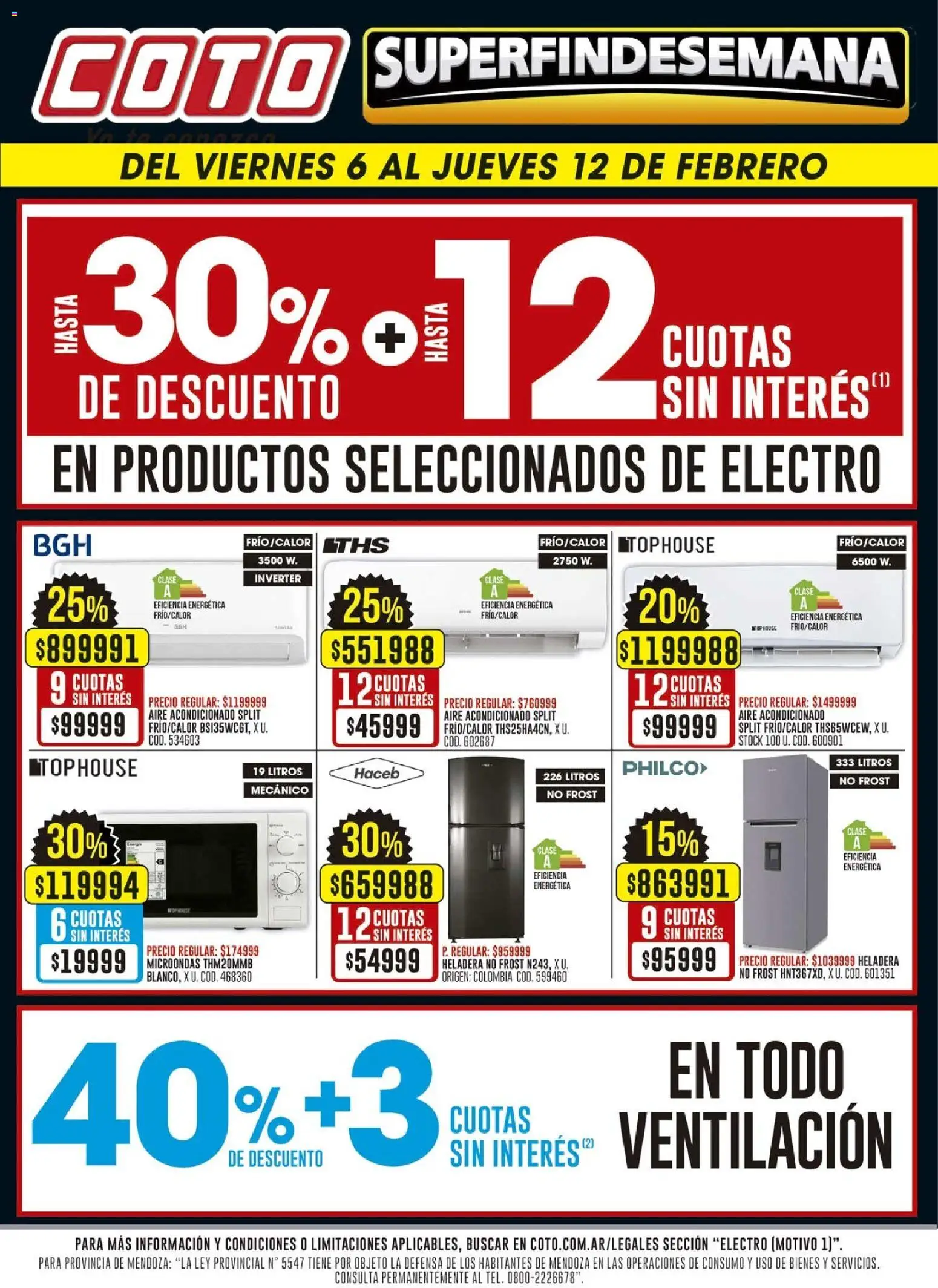 Vista previa del folleto de la tienda Coto válido desde el 06/02/2026 