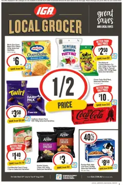 Preview of catalogue Local Grocer QLD from shop IGA valid 30/07/2025