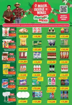 Pré-Visualização do folheto "Ofertas da semana" da loja Mart Minas válido a partir de 17/07/2025