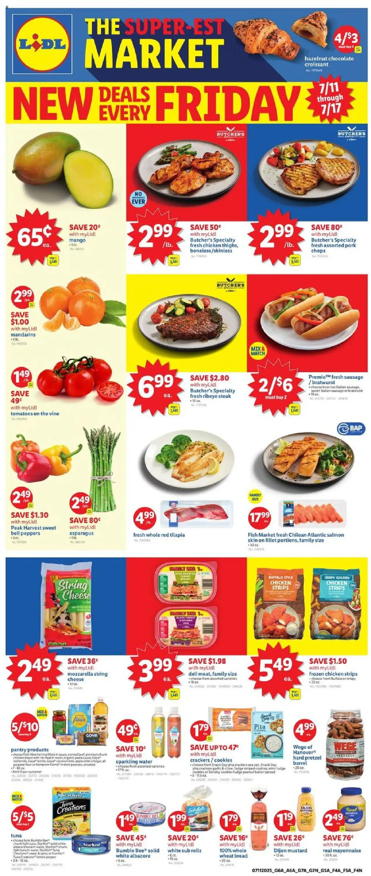 Lidl Weekly Ad - WA from 07/11/2025 - Circular, Weekly flyer - Page number 1