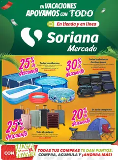 Vista previa las ofertas de la tienda Soriana - Soriana En vacaciones apoyamos con todo - Mercado desde el 07/04/2026 