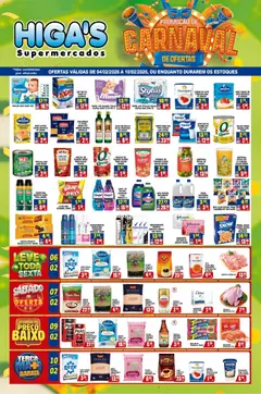 Pré-Visualização do folheto "Ofertas da semana" da loja Higa's Supermercado válido a partir de 04/02/2026