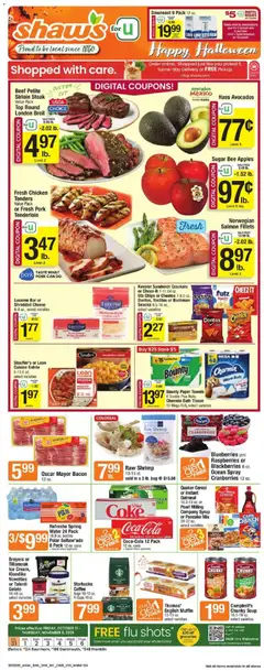 Ad Preview of Shaw's Weekly Ad - MA from 10/31/2025