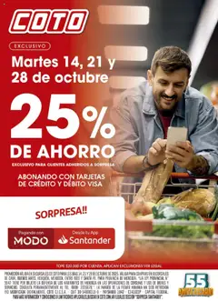 Vista previa del folleto de la tienda Coto válido desde el 14/10/2025 