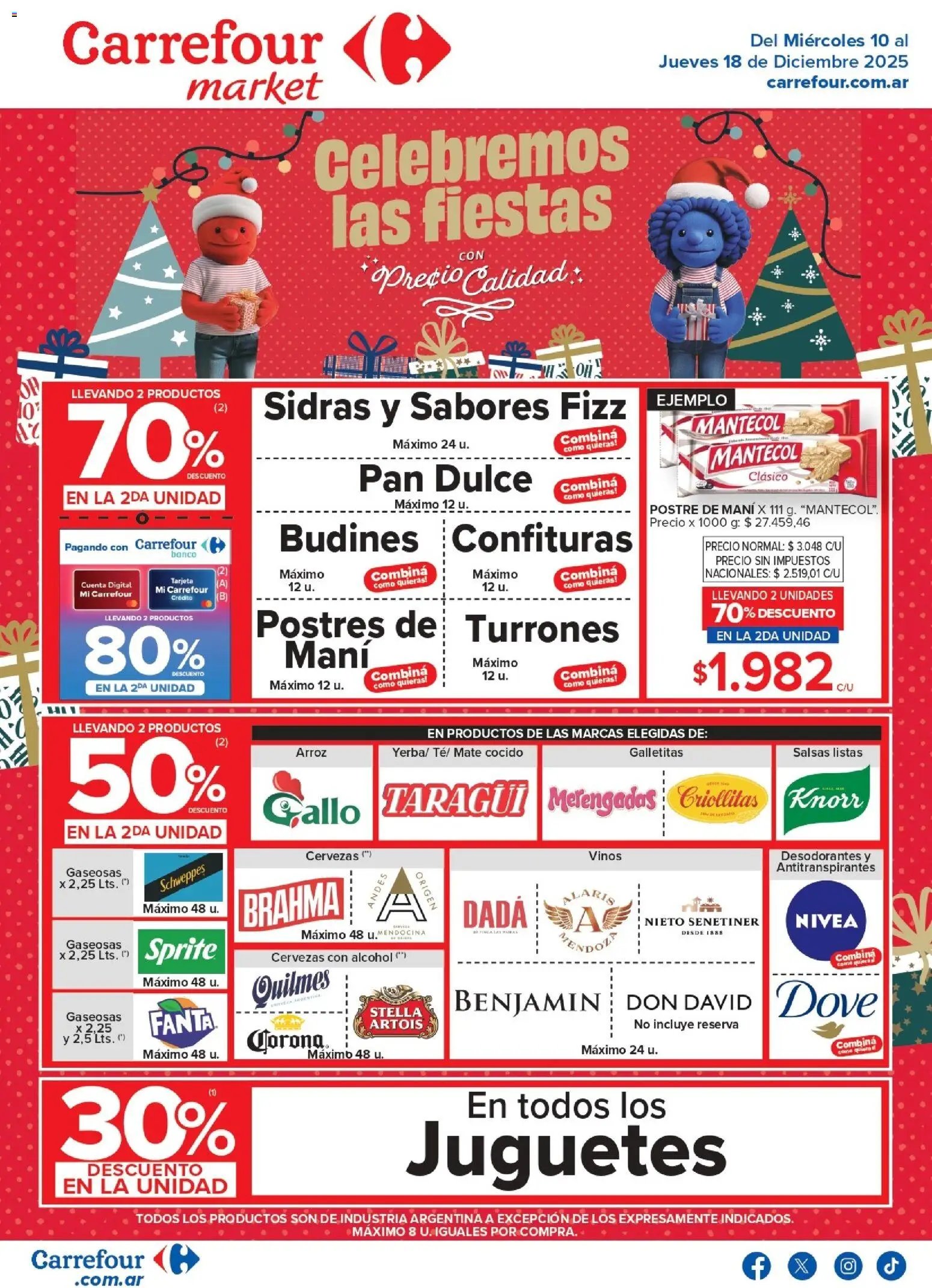 Vista previa del folleto de la tienda Carrefour Market válido desde el 10/12/2025 