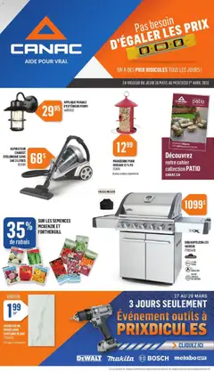 Preview of leaflet Canac circulaire from shop Canac is valid from Mar 26, 2026