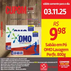Pré-Visualização do folheto "Ofertas da semana" da loja Oxan Atacadista válido a partir de 03/11/2025