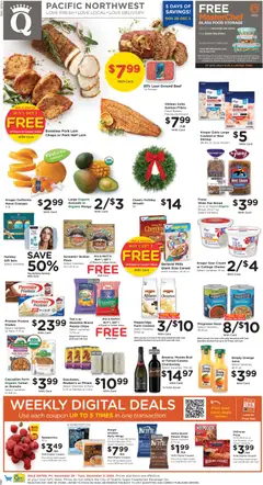 Ad Preview of QFC Weekly Ad from 11/28/2025 | Page: 1