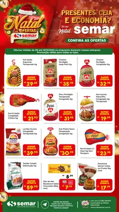 Pré-Visualização do folheto "Ofertas da semana" da loja Semar Supermercado válido a partir de 09/12/2025