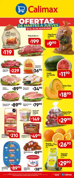 Vista previa las ofertas de la tienda Calimax - Folleto Tijuana desde el 18/11/2025 
