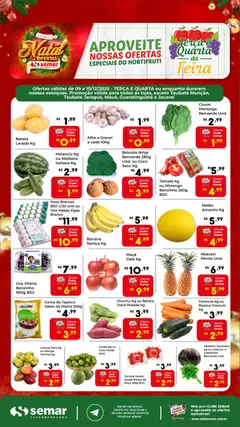Pré-Visualização do folheto "Ofertas Terça e Quarta da Feira" da loja Semar Supermercado válido a partir de 09/12/2025
