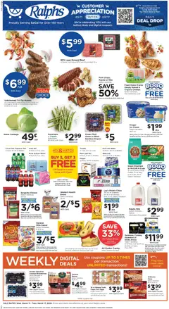 Ad Preview of Ralphs Ralphs Weekly Ad from 03/11/2026