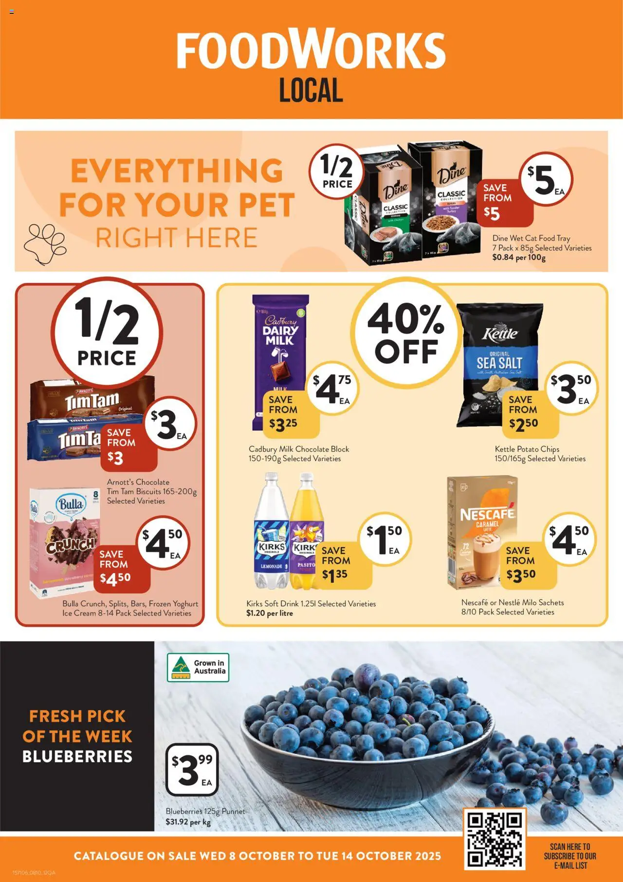 Foodworks catalogue valid from 08/10/2025 - page 1