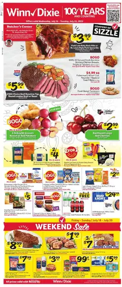 Ad Preview of Winn Dixie Weekly Circular - LA from 07/16/2025