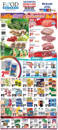 Ad Preview of Food Universe Weekly Ad from 10/31/2025 | Page: 1