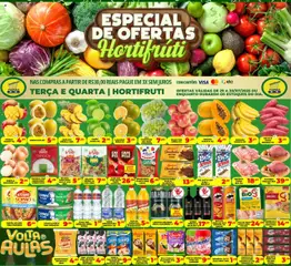Pré-Visualização do folheto "Ofertas Hortifruti" da loja Supermercado Padrão válido a partir de 29/07/2025