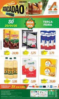 Pré-Visualização do folheto "Ofertas - MS" da loja Atacadão válido a partir de 20/01/2026