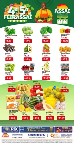 Pré-Visualização do folheto "Assaí Atacadista ofertas - RN" da loja Assaí Atacadista válido a partir de 11/03/2026