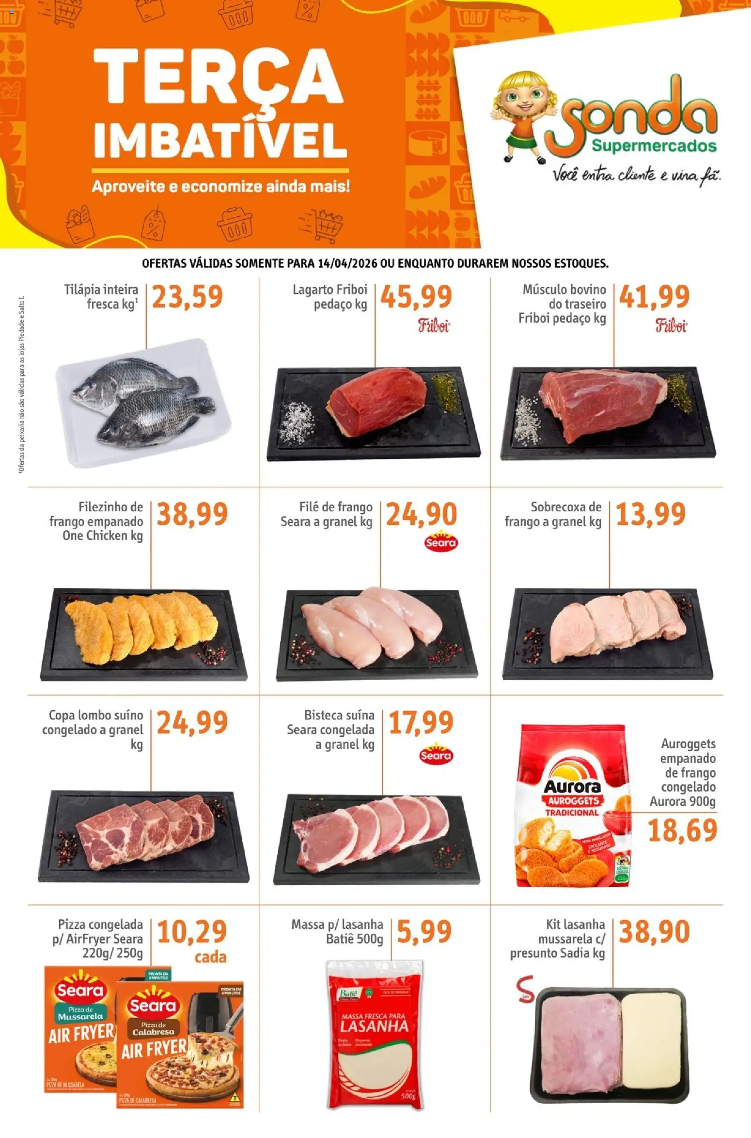 Pré-Visualização do folheto "Sonda ofertas Terça Imbativel" da loja Sonda válido a partir de 14/04/2026