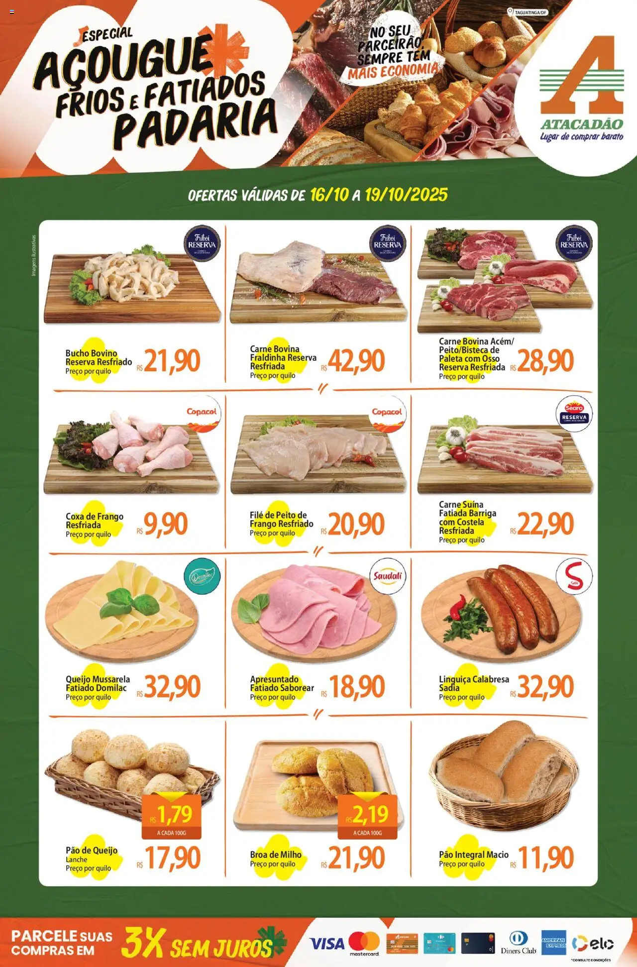Atacadão folheto "Ofertas - DF" válido a partir de 16/10/2025 - número de página 1