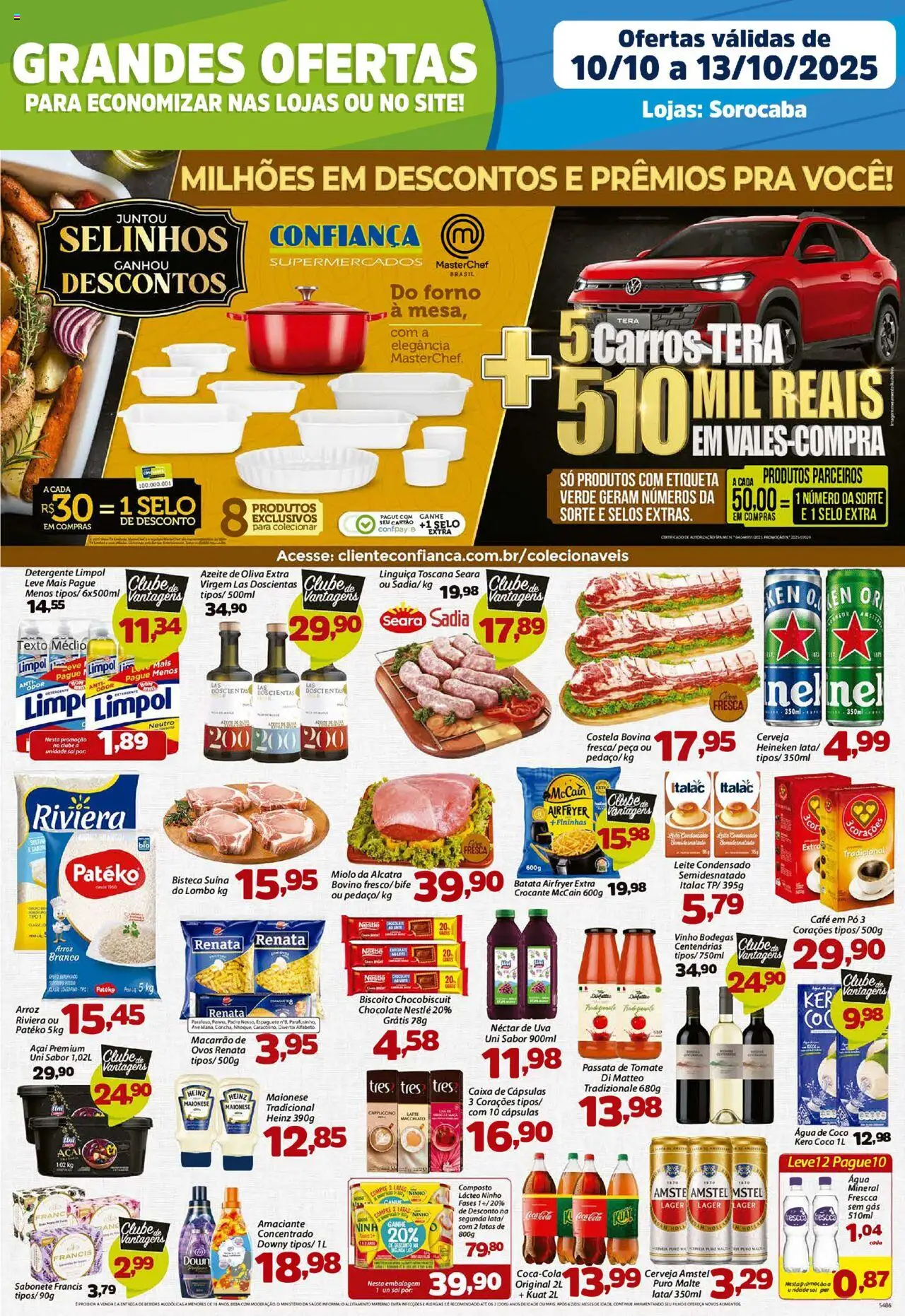 Confiança folheto "Ofertas da semana" válido a partir de 10/10/2025 - número de página 1