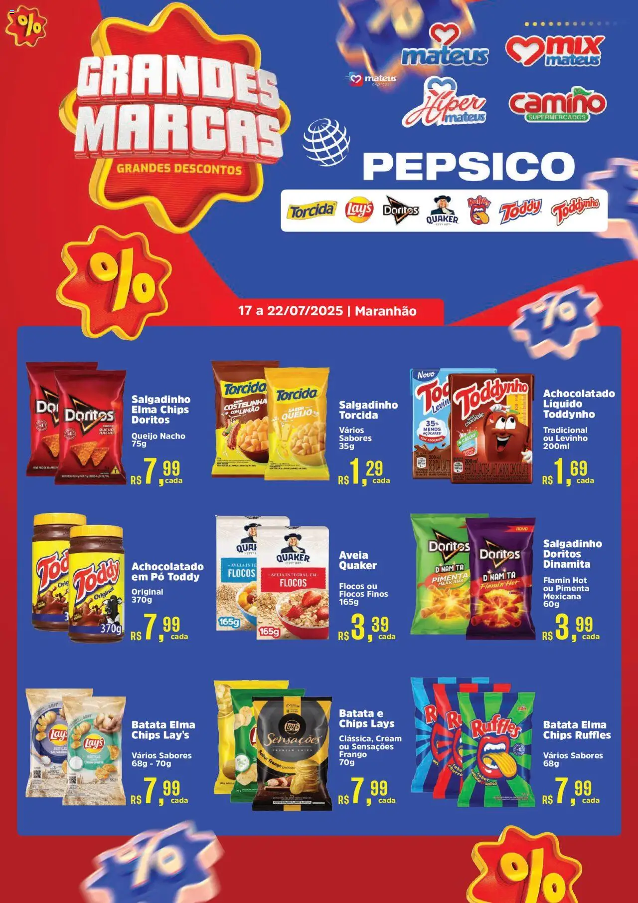 Mateus folheto "Ofertas Pepsico" válido a partir de 17/07/2025 - número de página 1