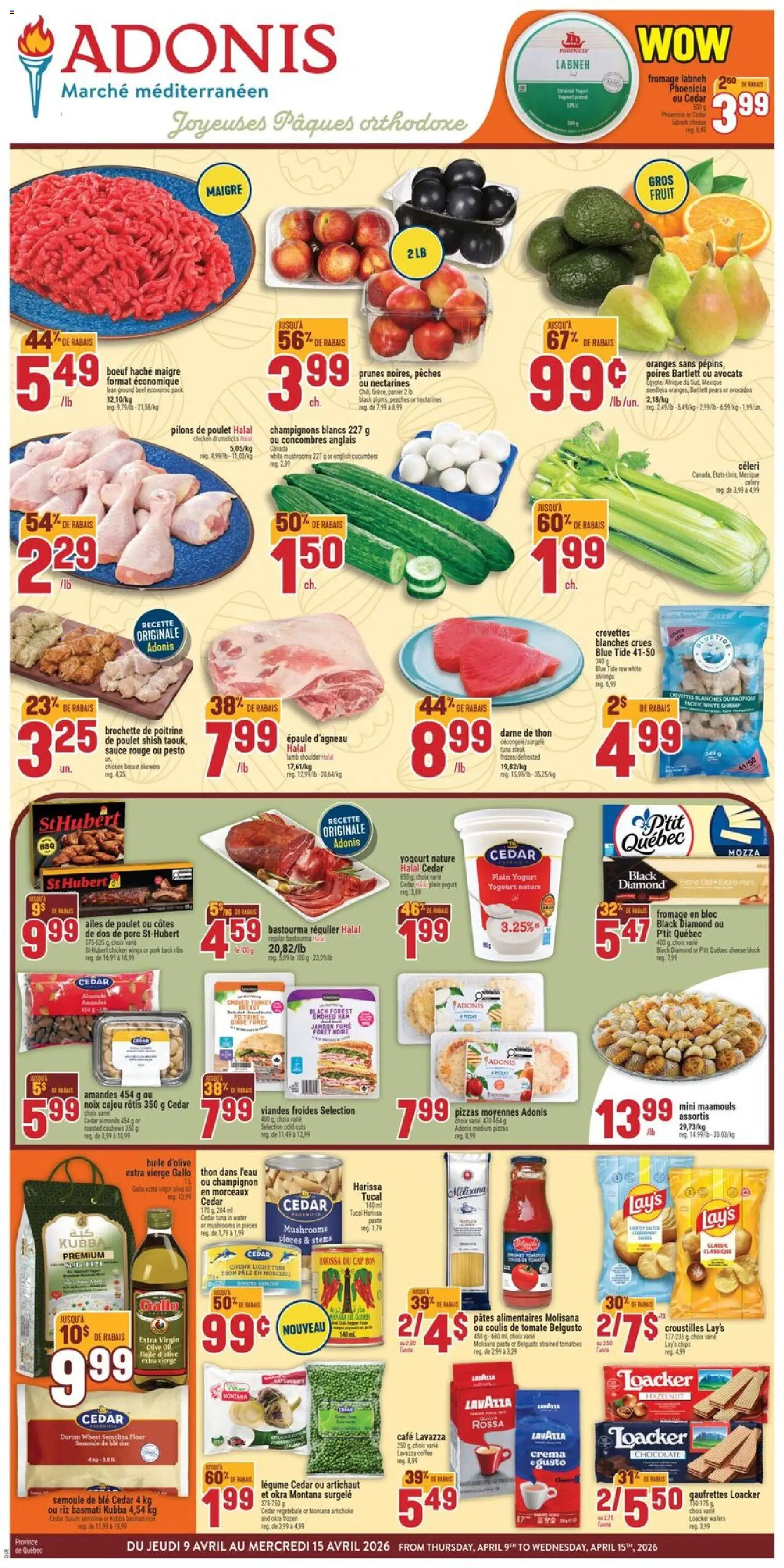 Preview of leaflet Adonis circulaire from shop Adonis is valid from Apr 09, 2026