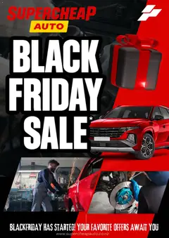 Preview of catalogue Black Friday from shop Supercheap Auto valid 27 Nov 2025