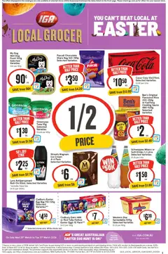 Preview of catalogue IGA Local Grocer QLD from shop IGA valid 25/03/2026