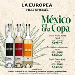 Vista previa las ofertas de la tienda La Europea - Catálogo México en una Copa desde el 17/02/2026 