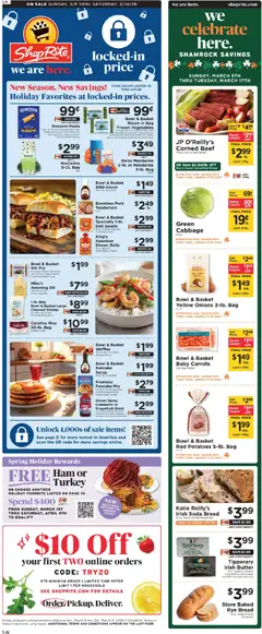 Ad Preview of ShopRite ShopRite Weekly Ad 2 from 03/08/2026