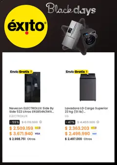  Vista previa del prospecto Black Friday del almacen Éxito válida del 14/11/2025 al 02/12/2025 | Página: 13